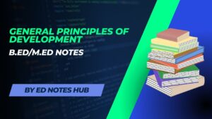 PRINCIPLES OF DEVELOPMENT